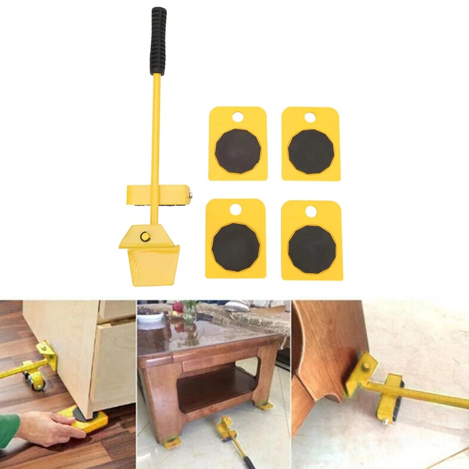LIFTPRO™ Furniture Lifter Mover Tool Set Heavy Duty