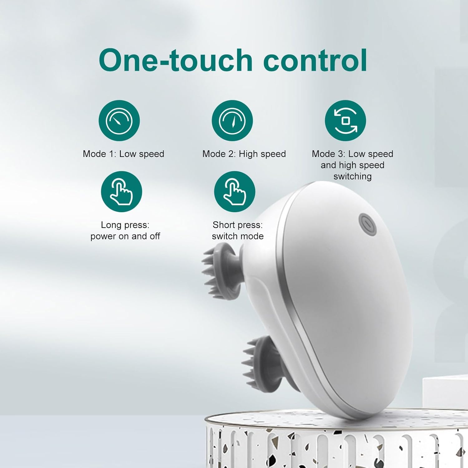 CalmScalp Pro™ - Smart Scalp Massager for Stress Relief & Hair Growth