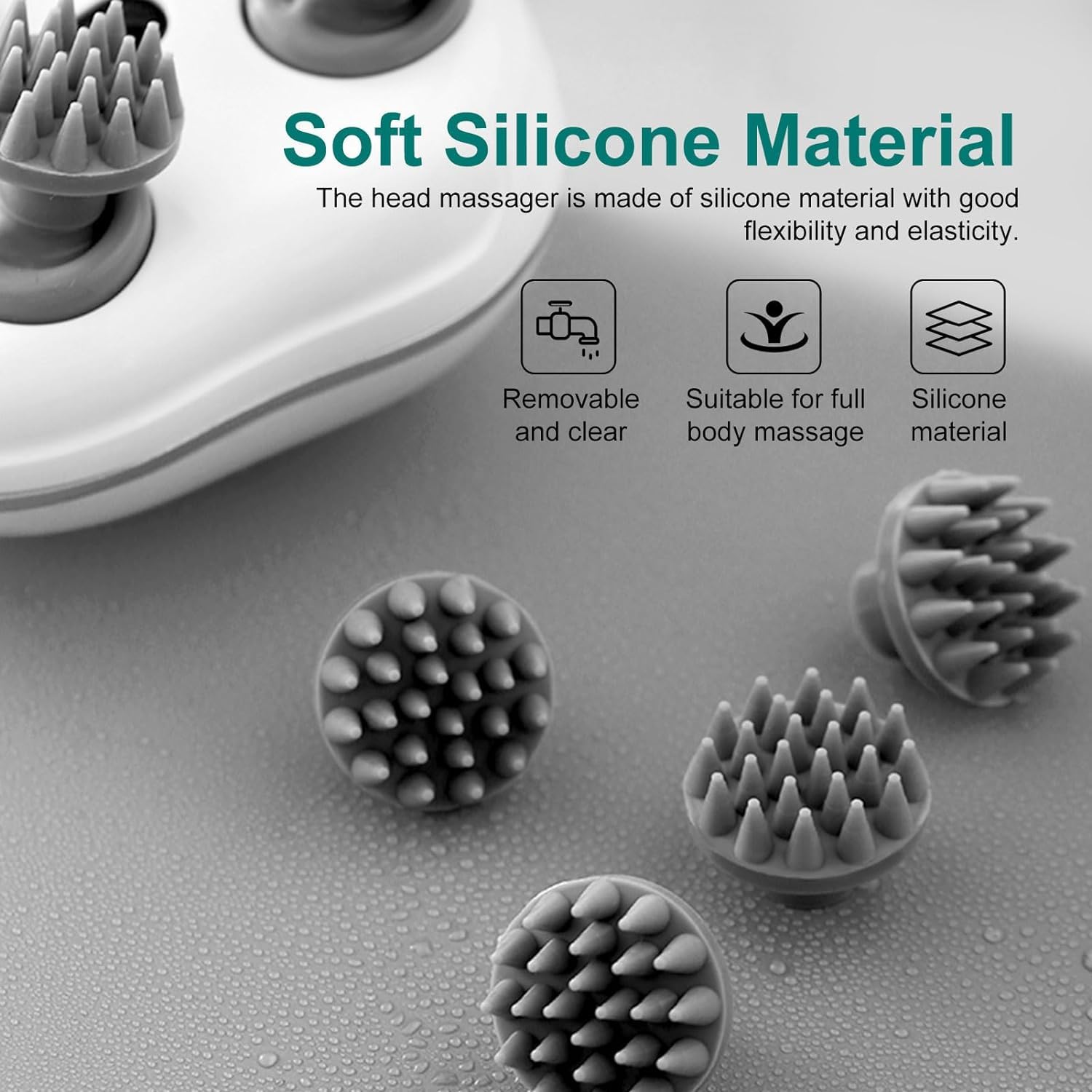 CalmScalp Pro™ - Smart Scalp Massager for Stress Relief & Hair Growth