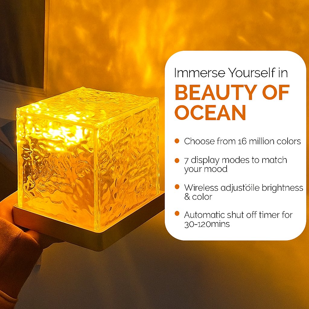 AuraWaves™ – Northern Lights Projector Lamp