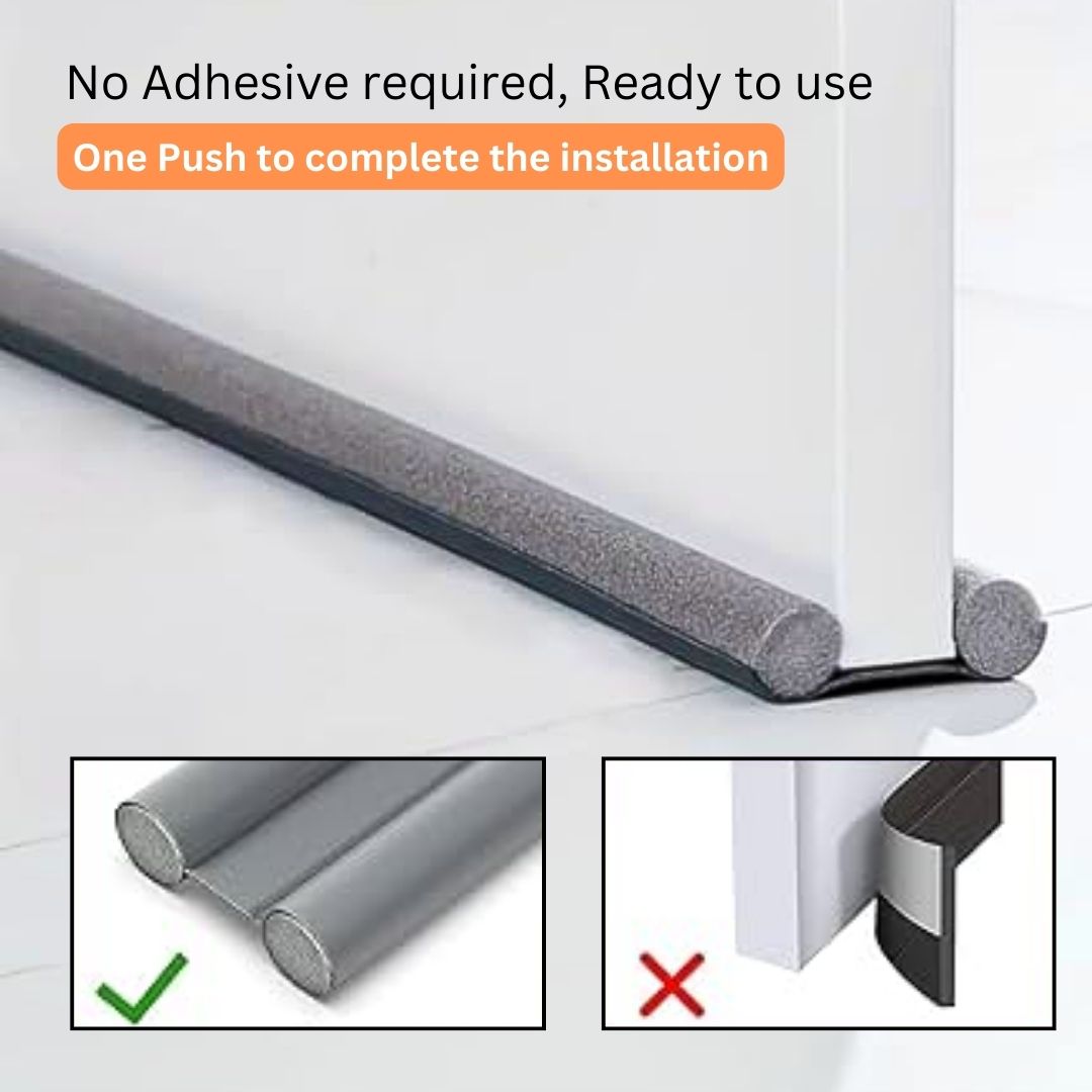 SealPlus™ – UnderDoor Flexible Sealing strip (Pack of 3)