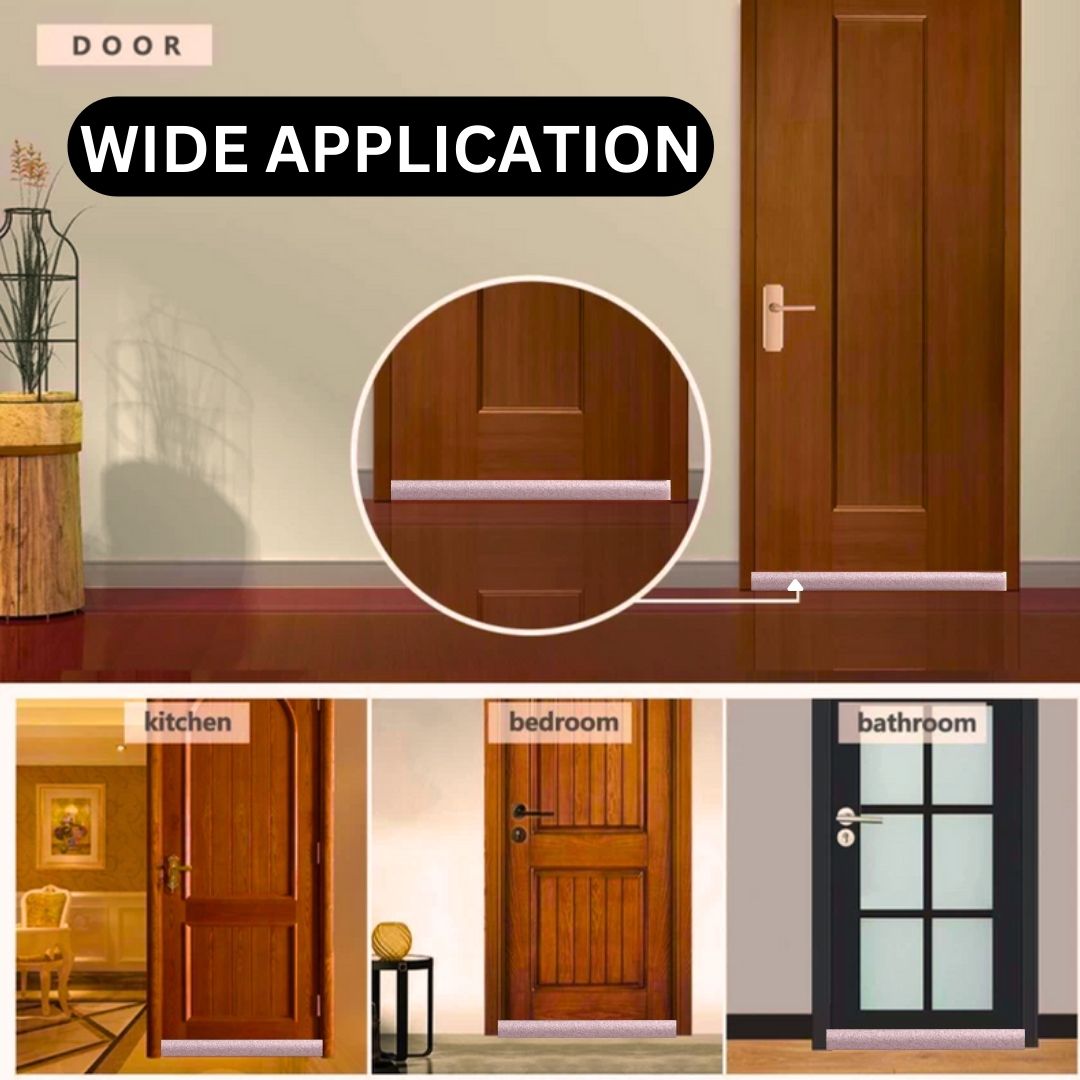 SealPlus™ – UnderDoor Flexible Sealing strip (Pack of 3)