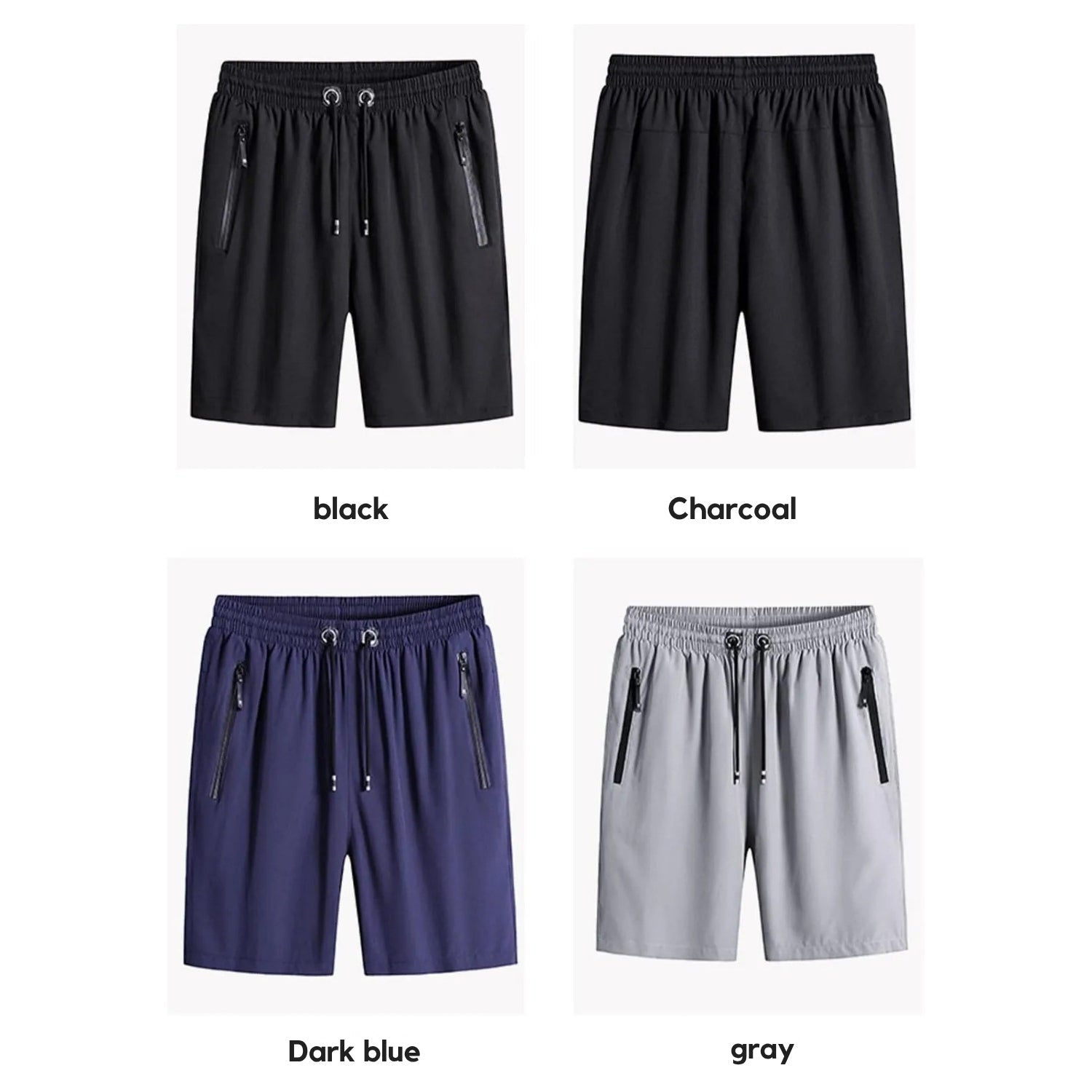 SummerFlex™ Ultra-Stretch Mens Shorts (Pack of 4)