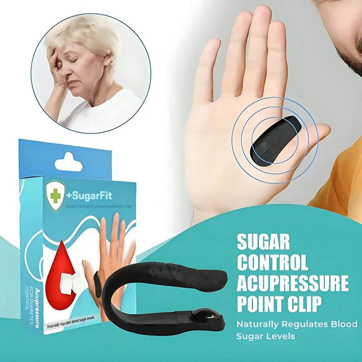 Buy 1 Get 1 SugarFix™+ Acupressure LI4 Point Clip