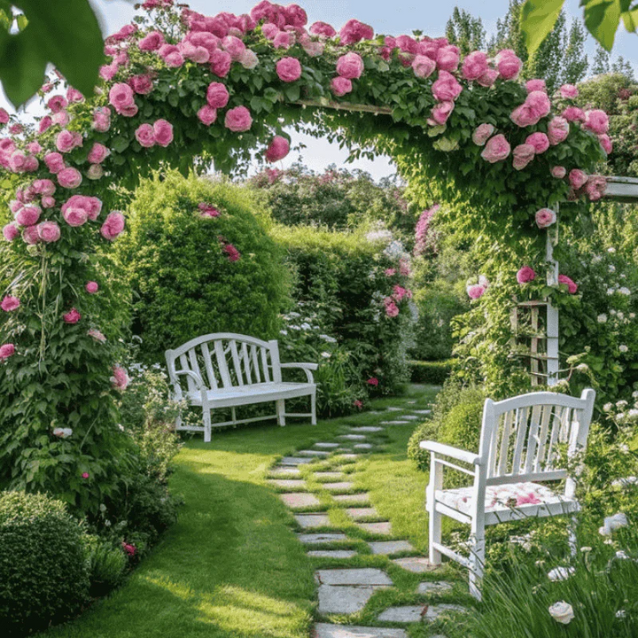 Elegant Climbing Rose Flowers UK-Imported Seeds (Multi Color)